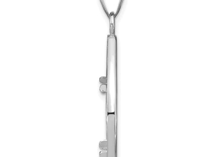 14k White Gold Pendants Style C8191WD - Classique Jewelry Inc.