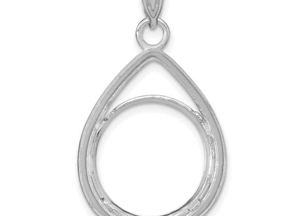 14k White Gold Pendants Style C8191WD - Classique Jewelry Inc.