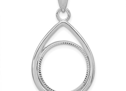 14k White Gold Pendants Style C8191WD - Classique Jewelry Inc.