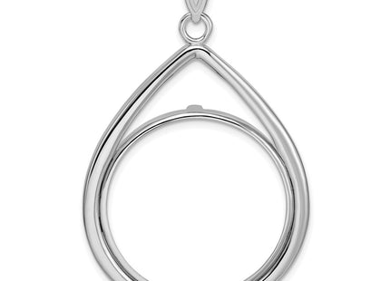 14k White Gold Pendants Style C8191W - Classique Jewelry Inc.