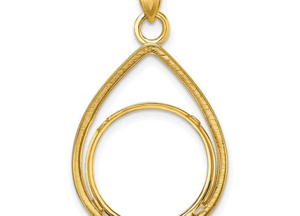 14k Yellow Gold Pendants Style C8191 - Classique Jewelry Inc.