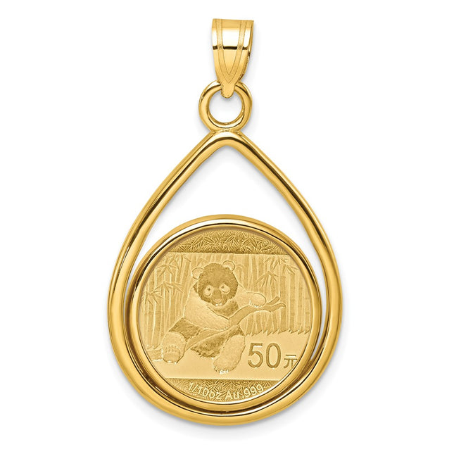 14k Yellow Gold Pendants Style C8191 - Classique Jewelry Inc.