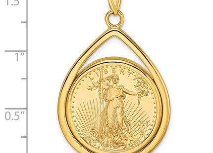 14k Yellow Gold Pendants Style C8191 - Classique Jewelry Inc.