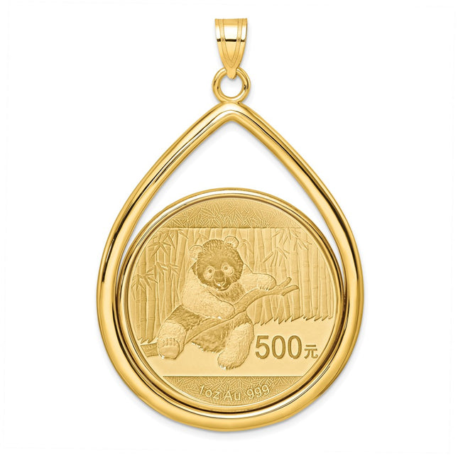 14k Yellow Gold Pendants Style C8191 - Classique Jewelry Inc.
