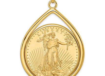 14k Yellow Gold Pendants Style C8191 - Classique Jewelry Inc.