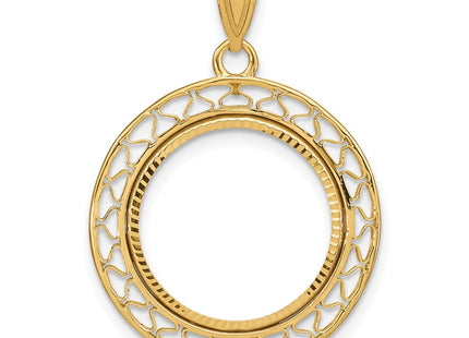 14K gold pendant