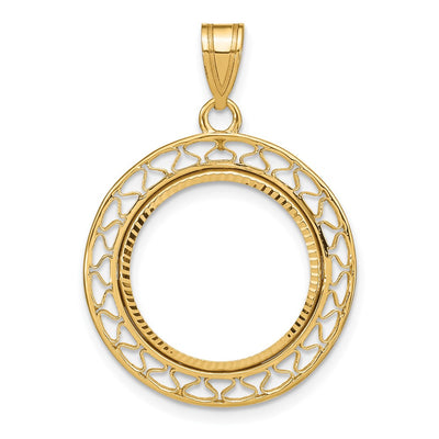 14K gold pendant