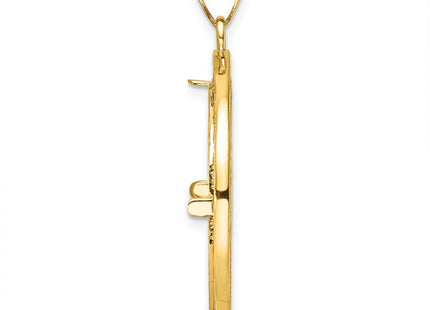 14K gold pendant, alternate view