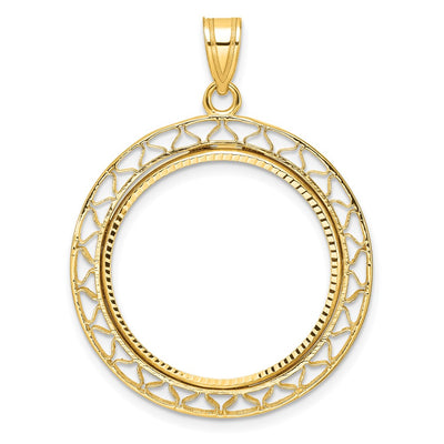 14K gold pendant