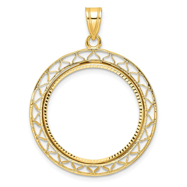 14K gold pendant