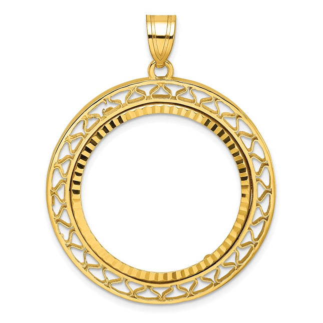 14K gold pendant