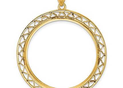 14k Yellow Gold Pendants Style C8193D - Classique Jewelry Inc.