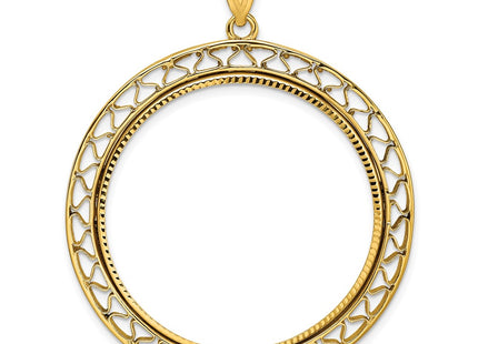 14k Yellow Gold Pendants Style C8193D - Classique Jewelry Inc.