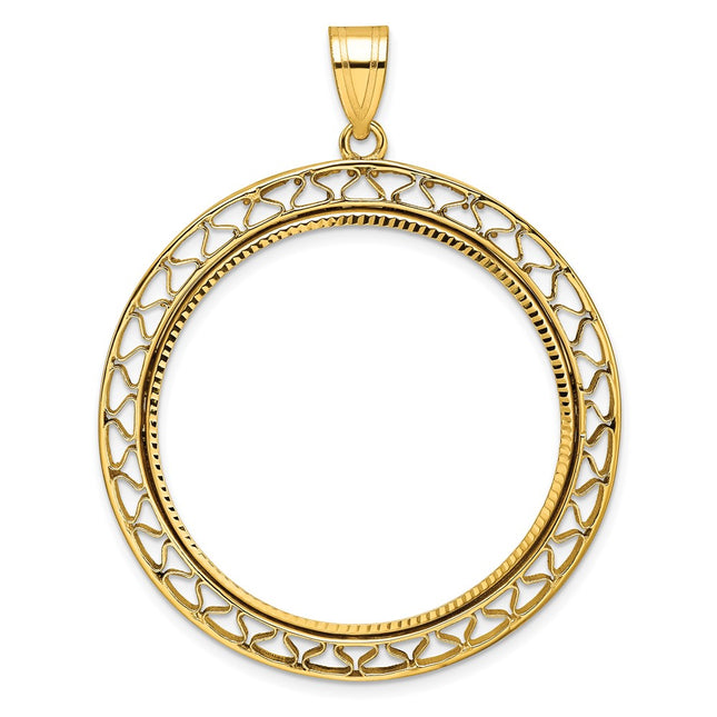 14K gold pendant