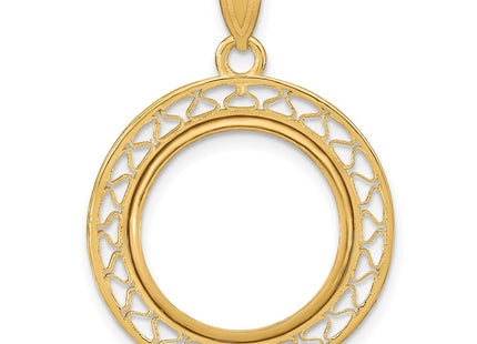 14K gold pendant