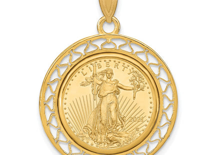 14k Yellow Gold Pendants Style C8193 - Classique Jewelry Inc.