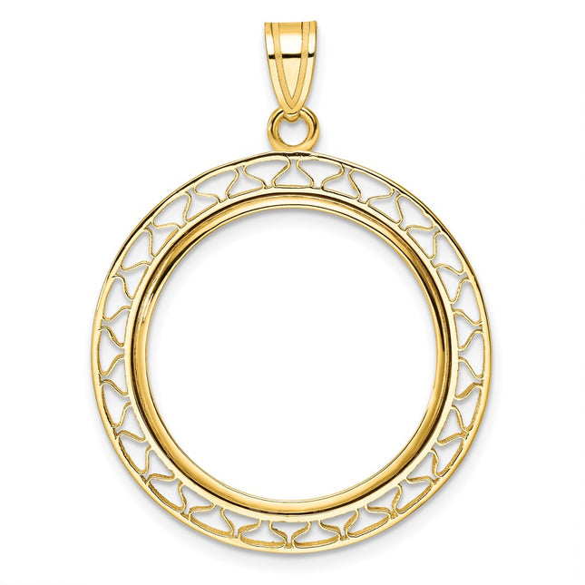 14K gold pendant