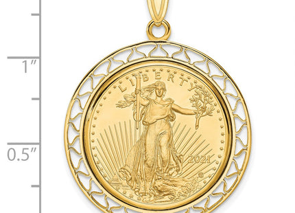 14k Yellow Gold Pendants Style C8193 - Classique Jewelry Inc.