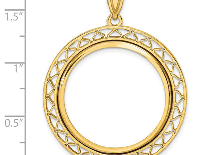 14k Yellow Gold Pendants Style C8193 - Classique Jewelry Inc.