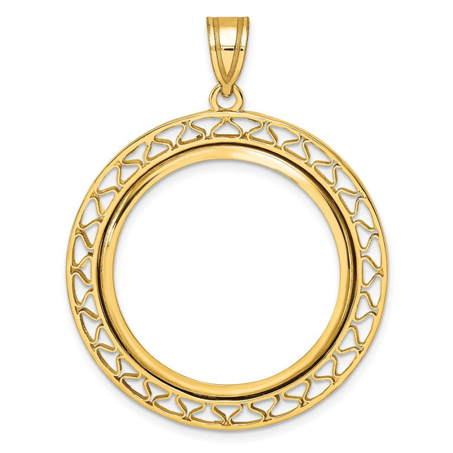 14k Yellow Gold Pendants Style C8193 - Classique Jewelry Inc.