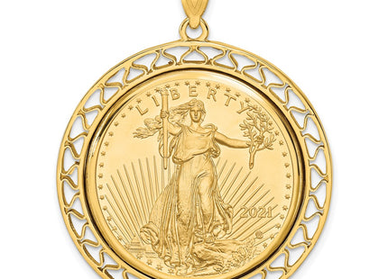 14k Yellow Gold Pendants Style C8193 - Classique Jewelry Inc.