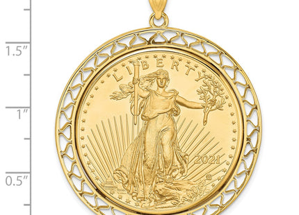14k Yellow Gold Pendants Style C8193 - Classique Jewelry Inc.