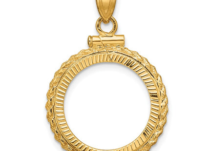 14K gold pendant