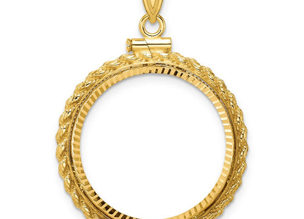 14K gold pendant