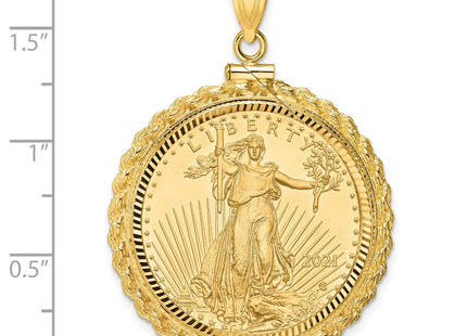 14k Yellow Gold Pendants Style C8195D - Classique Jewelry Inc.