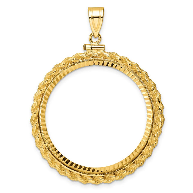 14K gold pendant