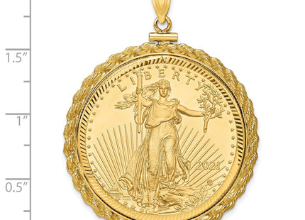 14k Yellow Gold Pendants Style C8195D - Classique Jewelry Inc.