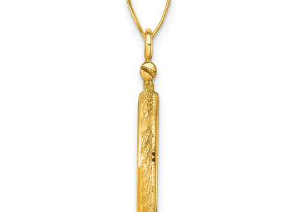 14k Yellow Gold Pendants Style C8195 - Classique Jewelry Inc.