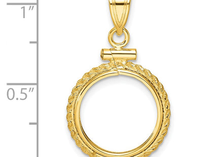 14k Yellow Gold Pendants Style C8195 - Classique Jewelry Inc.