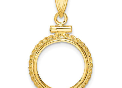 14k Yellow Gold Pendants Style C8195 - Classique Jewelry Inc.