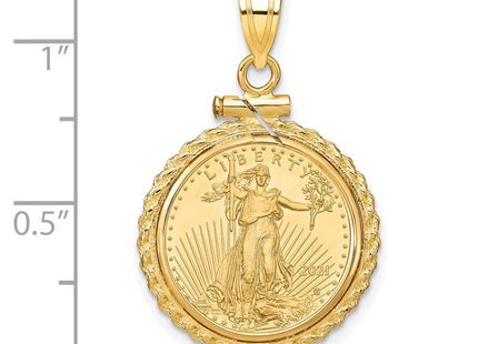 14k Yellow Gold Pendants Style C8195 - Classique Jewelry Inc.