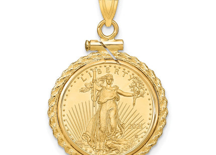 14k Yellow Gold Pendants Style C8195 - Classique Jewelry Inc.
