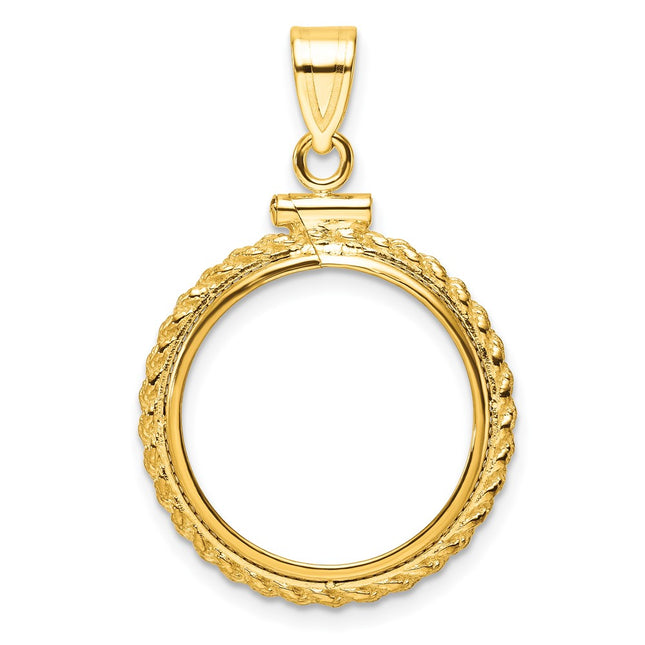 14K gold pendant