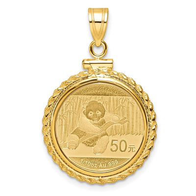 14K gold pendant