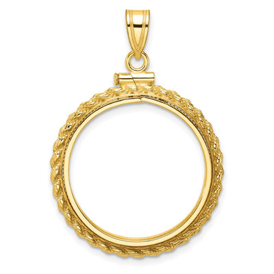 14K gold pendant