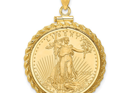 14k Yellow Gold Pendants Style C8195 - Classique Jewelry Inc.