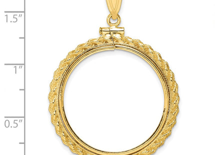 14K gold pendant, further view