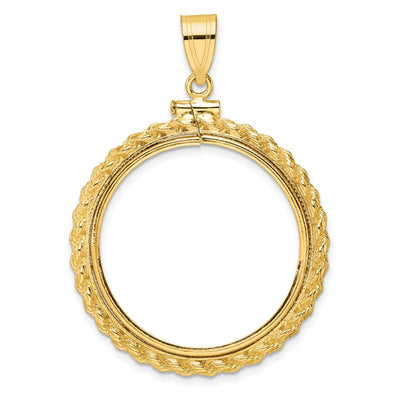 14K gold pendant