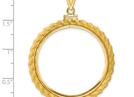 14K gold pendant, further view