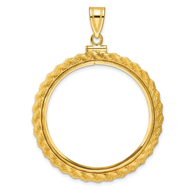 14K gold pendant