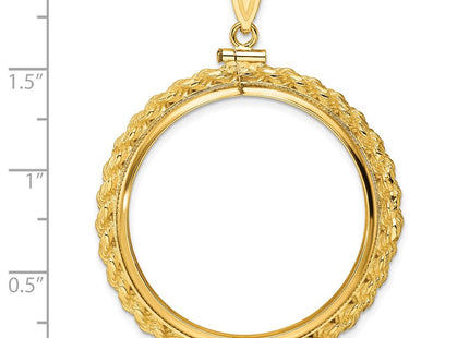 14K gold pendant, further view