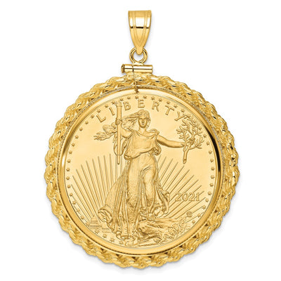 14K gold pendant