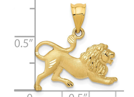 14k Lion Charm (Style C83)