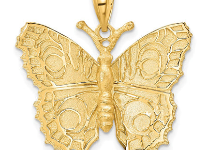 14K gold butterfly charm
