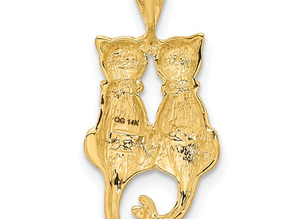14k Yellow Gold Pendants Style C860 - Classique Jewelry Inc.