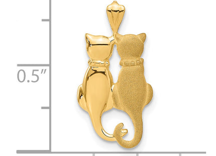 14k Yellow Gold Pendants Style C860 - Classique Jewelry Inc.